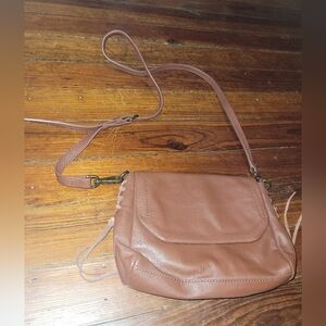 NWOT Lucky Brand leather Crossbody